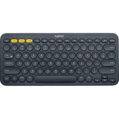 Teclado Bluetooth Logitech K380 Cinza | R$ 220