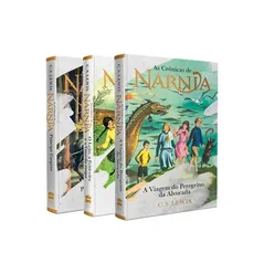 Kit 3 Livros - As Crônicas de Nárnia | Edição Especial de Luxo HarperCollins