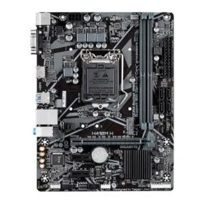 Placa Mae Gigabyte H410M H DDR4 Socket LGA1200 Chipset Intel H410 | R$ 490