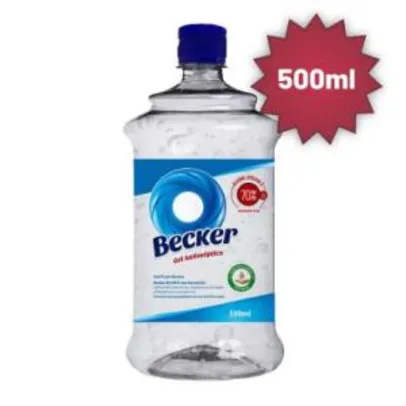 Álcool em Gel Becker 70% 500ml