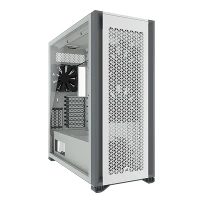 Gabinete Gamer Corsair 7000D Airflow, Full Tower, Lateral em Vidro Temperado, Branco - CC-9011219-WW