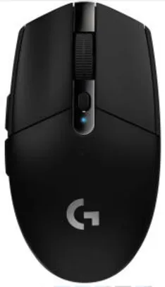 [PRIME] Mouse Gamer Sem Fio Logitech G305 LIGHTSPEED com 6 Botões Programáveis - Preto - R$229
