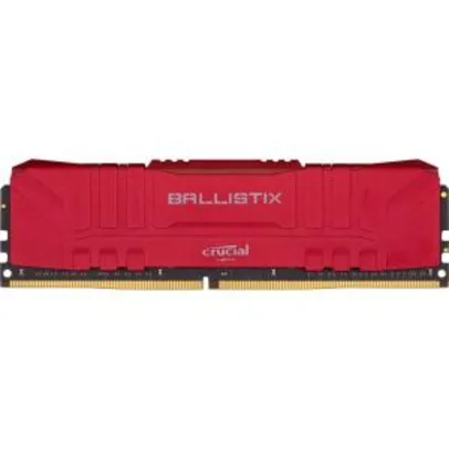 Memória DDR4 Crucial Ballistix, 16GB (2x8GB) | R$ 489