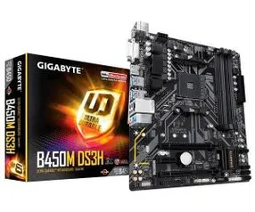 Placa Mae Gigabyte B450M DS3H DDR4