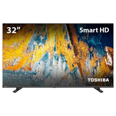 Smart TV 32 HD LED TB016M Toshiba 32V35L com WiFi, Dolby Audio e Espelhamento de Tela