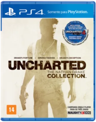 Uncharted: The Nathan Drake Collection - PS4 R$ 50,00