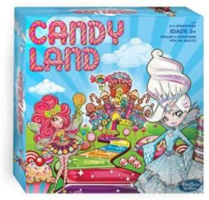 Jogo Gaming Candy Land Hasbro | R$33