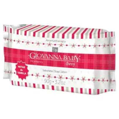 Sabonete Barra Giovanna Baby Cereja Notas De Vanilla 90g