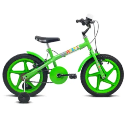 [Casas Bahia] Bicicleta Aro 16 Verden Rock - Preto e Verde por R$ 218