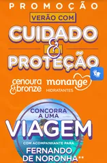 Promoção Cenoura & Bronze Verão com Cuidado e Proteção