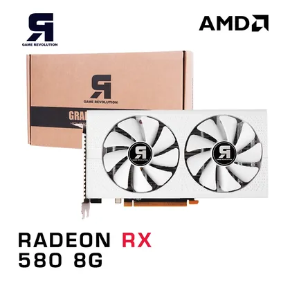 [APP / Moedas / Imposto Incluso] Radeon RX 580 2048SP 8GB Branca 