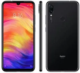 Smartphone Xiaomi Redmi Note 7 64GB 4GB RAM Preto | R$599