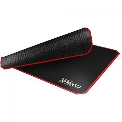 Mouse Pad Gamer (320x240mm) SPEED MPG101 Preto/Vermelho Fortrek Médio