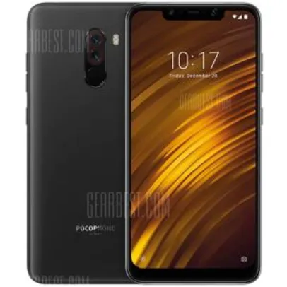 Xiaomi Pocophone F1 4G Phablet Global Version 6GB RAM - GRAPHITE BLACK - R$1113