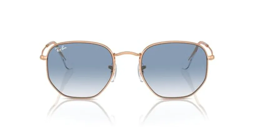 Óculos de sol Ray-Ban 0RB3548 Unisex Irregular Ouro