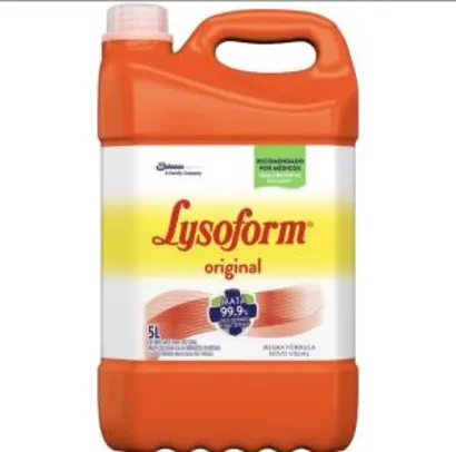 [PRIME / RECORRÊNCIA] Desinfetante Lysoform Bruto Original 5 Litros | R$ 23