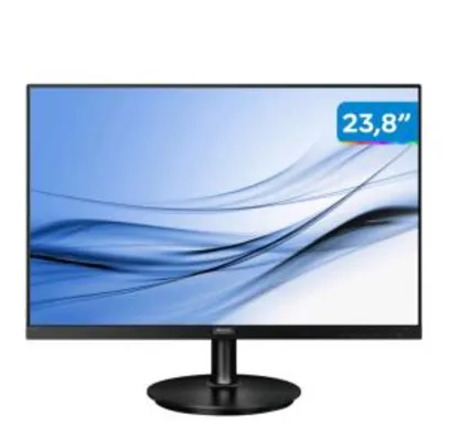 FRETE GRATIS | Monitor Philips 23,8" Full HD IPS Bordas Ultra-Finas | R$ 759