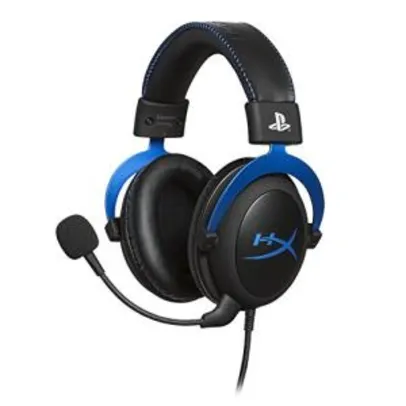 [Prime] HyperX Gaming Headset Cloud Blue - Oficialmente licenciado para PS4