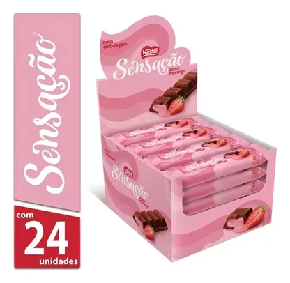 Nestlé Chocolate com Morango 24 unidades 38g