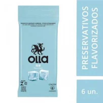 Preservativo Olla Ice 6un.