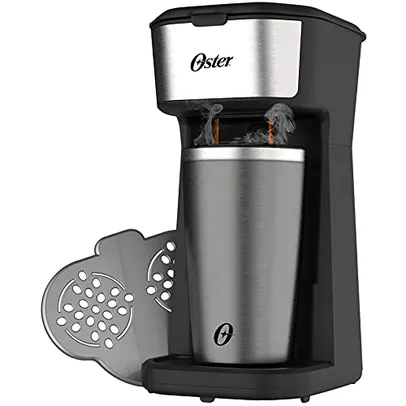 Oster Cafeteira Ocaf200 Preto/Inox 127V