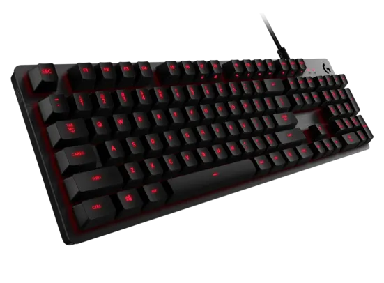 Teclado Mecânico Logitech G413 Carbon gamer com Layout ABNT2, Iluminação e USB Passthrough 