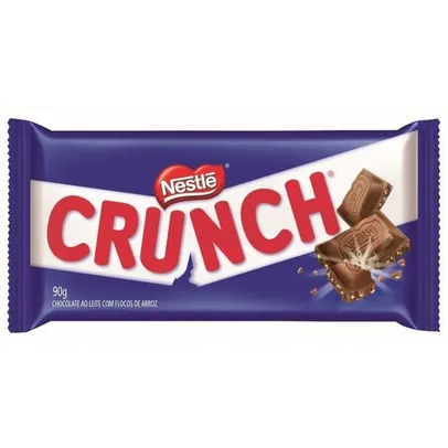 6 Barras de Chocolate Crunch Nestlé 90g