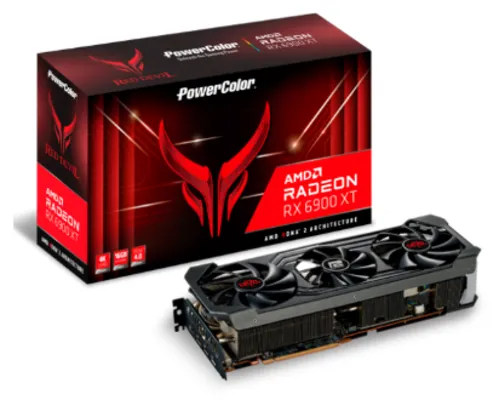 Placa de Vídeo PowerColor Radeon RX 6900 XT Red Devil, 16GB, GDDR6, FSR, Ray Tracing, AXRX 6900XT 16