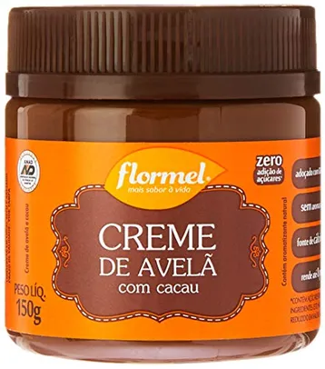 [recorrencia] Flormel Creme de Avelã com Cacau Zero 150g