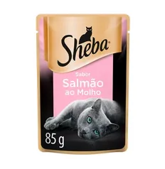 20 Unidades Ração Úmida Sheba Sachê para Gatos Adultos ou Filhotes Vários sabores 85g