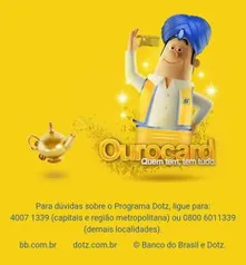 Promoção Ourocard - Dotz