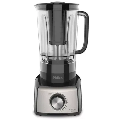 Liquidificador Philco Inox 3 litros 1200w 12 velocidades Plq912p 127v