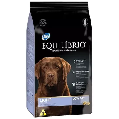 Ração Equilíbrio Light para Cães Adultos - 12kg