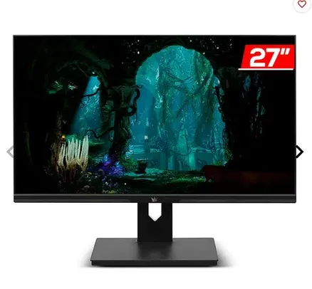 Monitor Gamer Galax HOF Lite Cignus ll, 27 Pol, IPS, WQHD, 240Hz, HDMI/DP, Preto, HFLC27240BQ