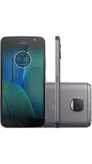 Smartphone Motorola Moto G5S Plus Dual Chip Android 7.1.1 Nougat Tela 5.5" Snapdragon 625 32GB 4G 13MP Câmera Dupla - Platinum