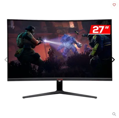 Monitor Gamer Pichau Athen V2, 27 Pol., VA, Curvo, Full HD, 1ms, 165Hz, Freesync, HDMI/DP, PG-ACV27-