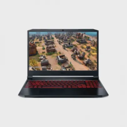 Notebook Gamer Acer Nitro 5 i5-11400H 8GB HD 1TB + SSD 256GB GTX 1650 Tela 17.3" W11 - AN517-54-56Q0 + Teclado (brinde)