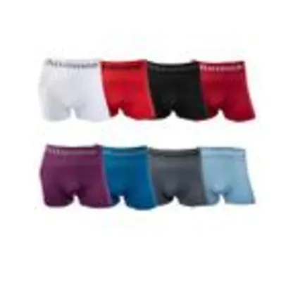 Kit 12 Cueca Boxer sem Costura  Masculino Confortavél