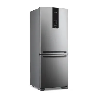 [ Com Cashback Brastemp + Cashback Pelando R$ 3390 ] Geladeira Frost Free Brastemp Inverse 447 litros Inox - BRE57FK - 110V