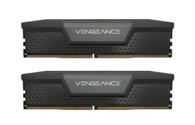 Memória RAM Corsair Vengeance, 32GB (2x16GB), 5200MHz, DDR5, CL40, para Intel XMP, Preto - CMK32GX5M2B5200C40