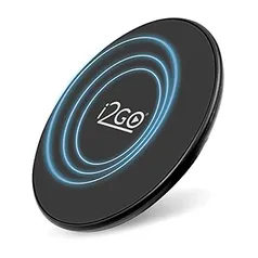 Carregador Sem Fio Fast Charge I2GO 10W Chumbo - I2GO PRO Preto