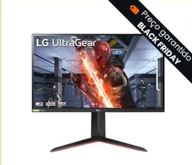 Monitor Gamer LG UltraGear 27 Full HD, 144Hz, 1ms, IPS, HDMI e DisplayPort, HDR 10, 99% sRGB