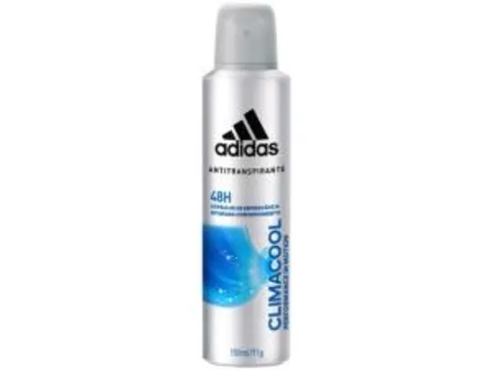 Desodorante Aerosol Antitranspirante Masculino - Adidas Climacool 150ml 6 Unidades R$36