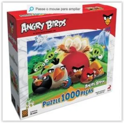 [Submarino] Puzzle 1000 Peças Angry Birds - Grow por R$ 20