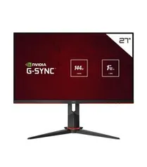 MONITOR GAMER AOC HERO 27 COMPATÍVEL G-SYNC 144HZ 1MS IPS 27G2/BK