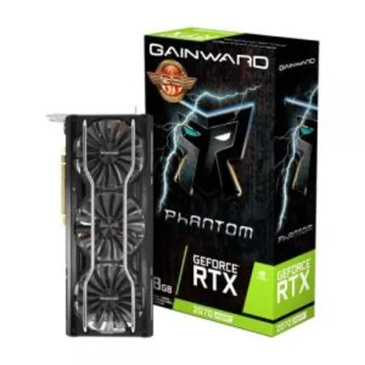 Saindo por R$ 2873: Placa de Vídeo NVIDIA GeForce RTX 2070 Super Phantom GS 8GB GDDR6 NE6207SS19P2-1040P GAINWARD | Pelando