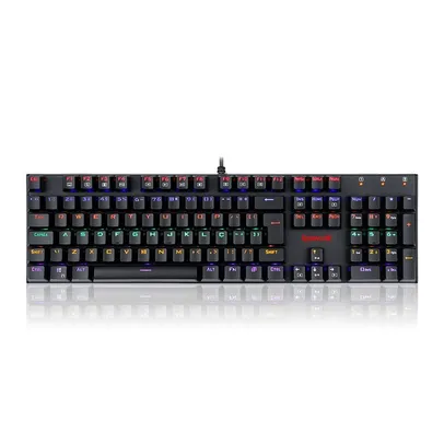 Teclado Mecanico Redragon Rudra Rainbow Switch Azul, K565R-2 PT-BLUE