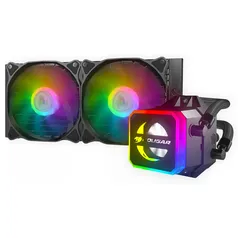 Water Cooler Cougar Helor RGB 240mm | R$ 586