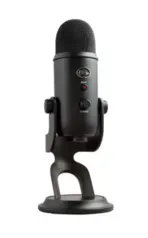 Microfone Condensador USB Blue Yeti Preto - 988-000100