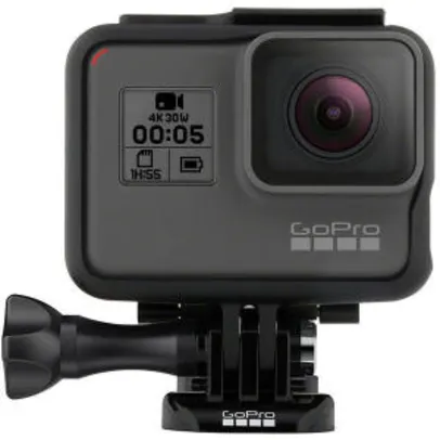 Câmera Digital GoPro Hero 5 Black 12MP com Gravações em 4K à Prova d'água por R$ 1439